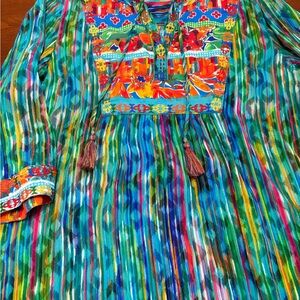 John Mark Multicolor Artistic Tunic